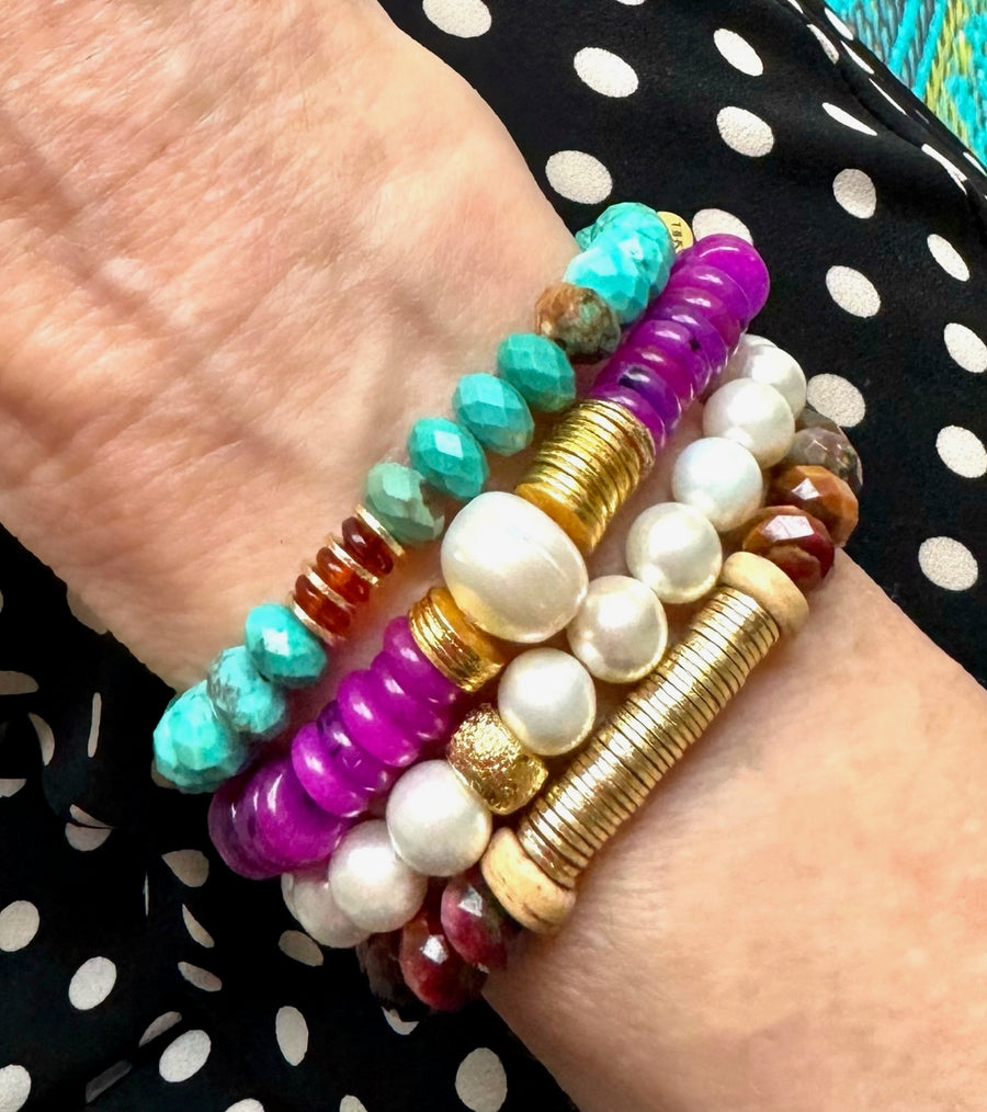 Sugi and Spice Bracelet Stacks