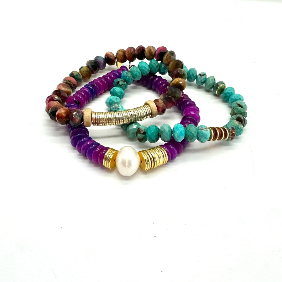 Sugi and Spice Bracelet Stacks