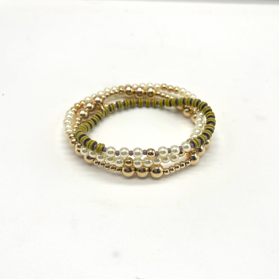 Perle Bracelet Stack