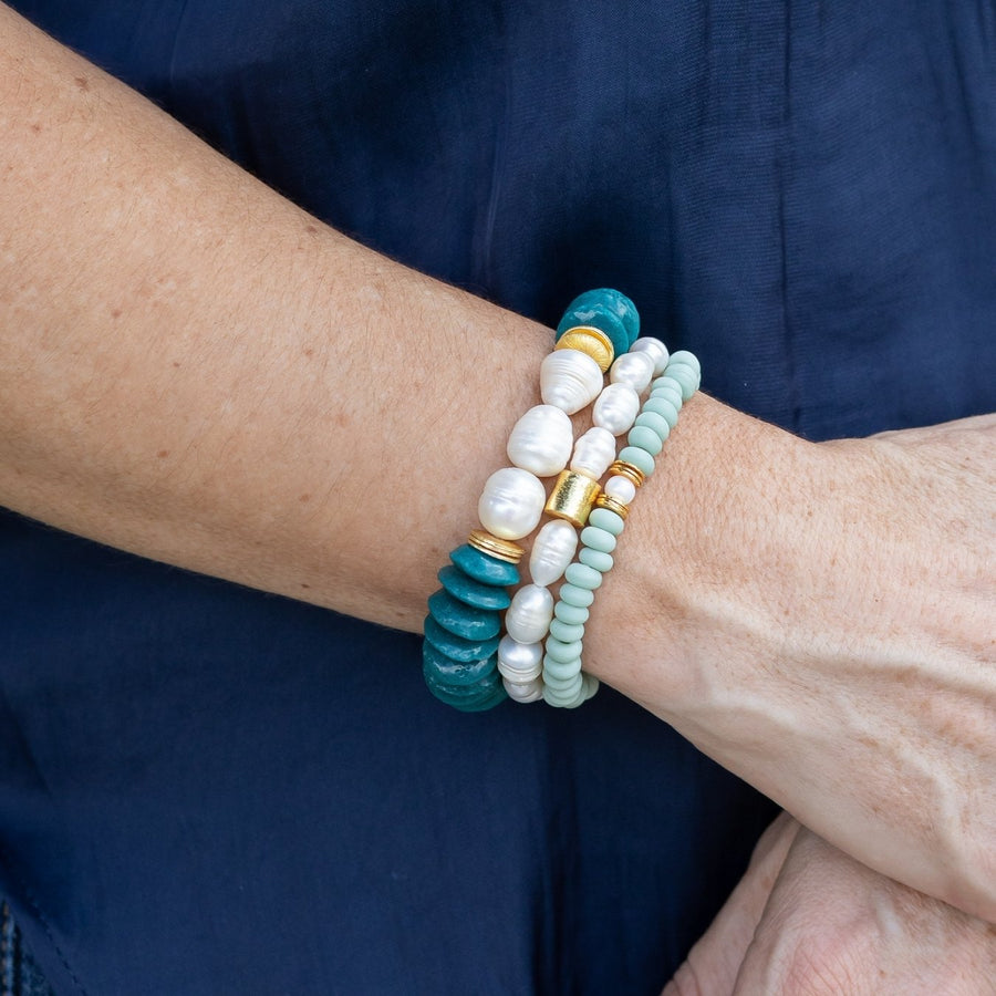 African Glass Bracelet