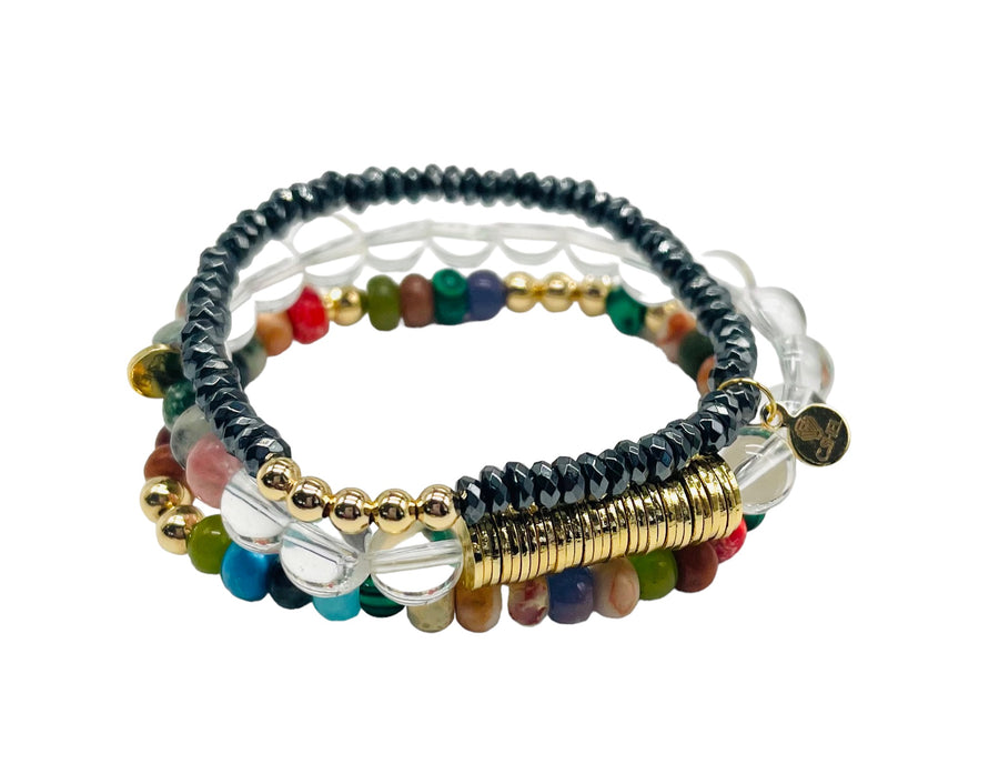 Mystique Quartz Bracelet Stack